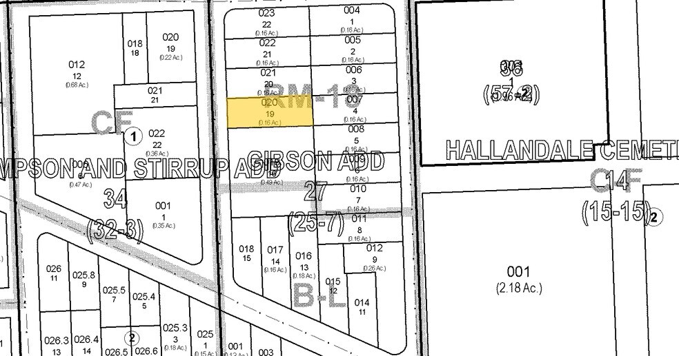 808 NW 7th Ter, Hallandale Beach, FL à vendre - Plan cadastral - Image 2 de 8