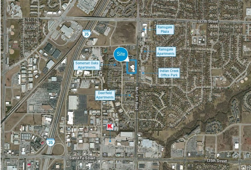 801 N Mur-Len Rd, Olathe, KS à louer - Aérien - Image 3 de 10