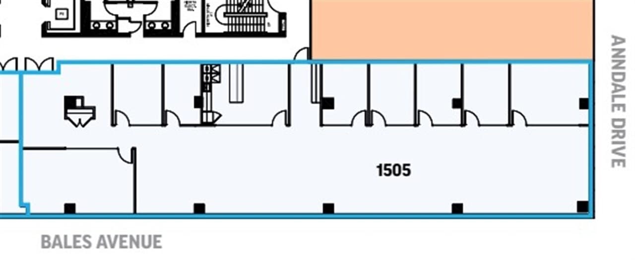 4711 Yonge St, Toronto, ON à louer Plan d’étage- Image 1 de 1