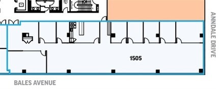 4711 Yonge St, Toronto, ON à louer Plan d’étage- Image 1 de 1