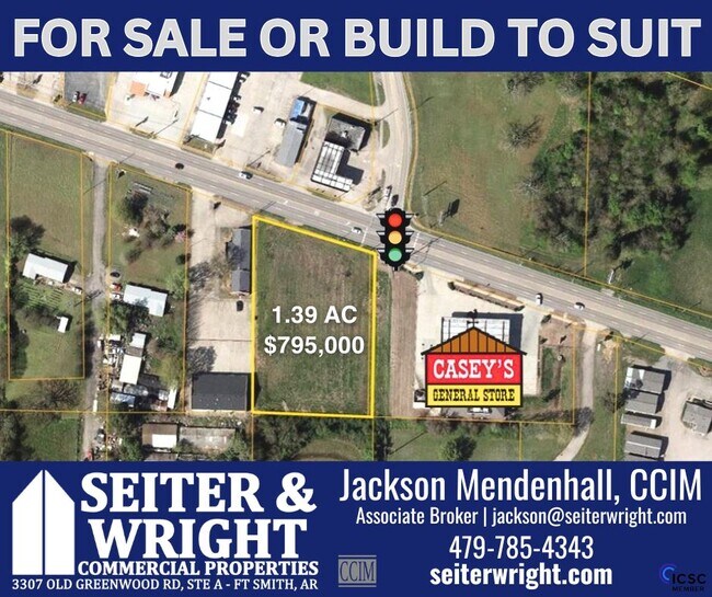Plus de détails pour 9016 Rogers Ave, Fort Smith, AR - Terrain à vendre