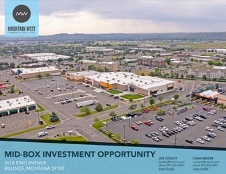 Plus de détails pour 2618 King Ave W, Billings, MT - Commerce de détail à vendre