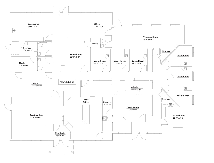 7511-7551 Fredle Dr, Concord Township, OH for lease Floor Plan- Image 1 of 1