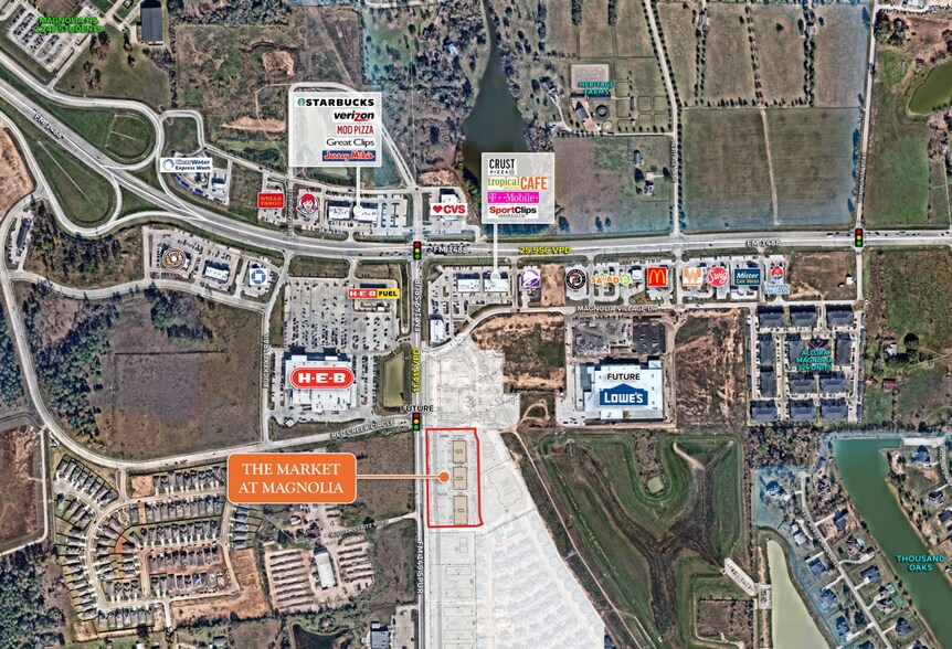 38726 Spur 149 Rd, Magnolia, TX à louer - Aérien - Image 2 de 3