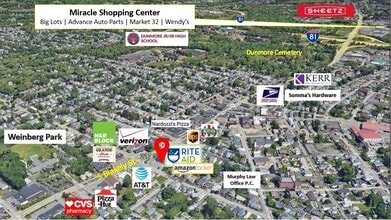 217 S Blakely St, Scranton, PA - AERIAL  map view