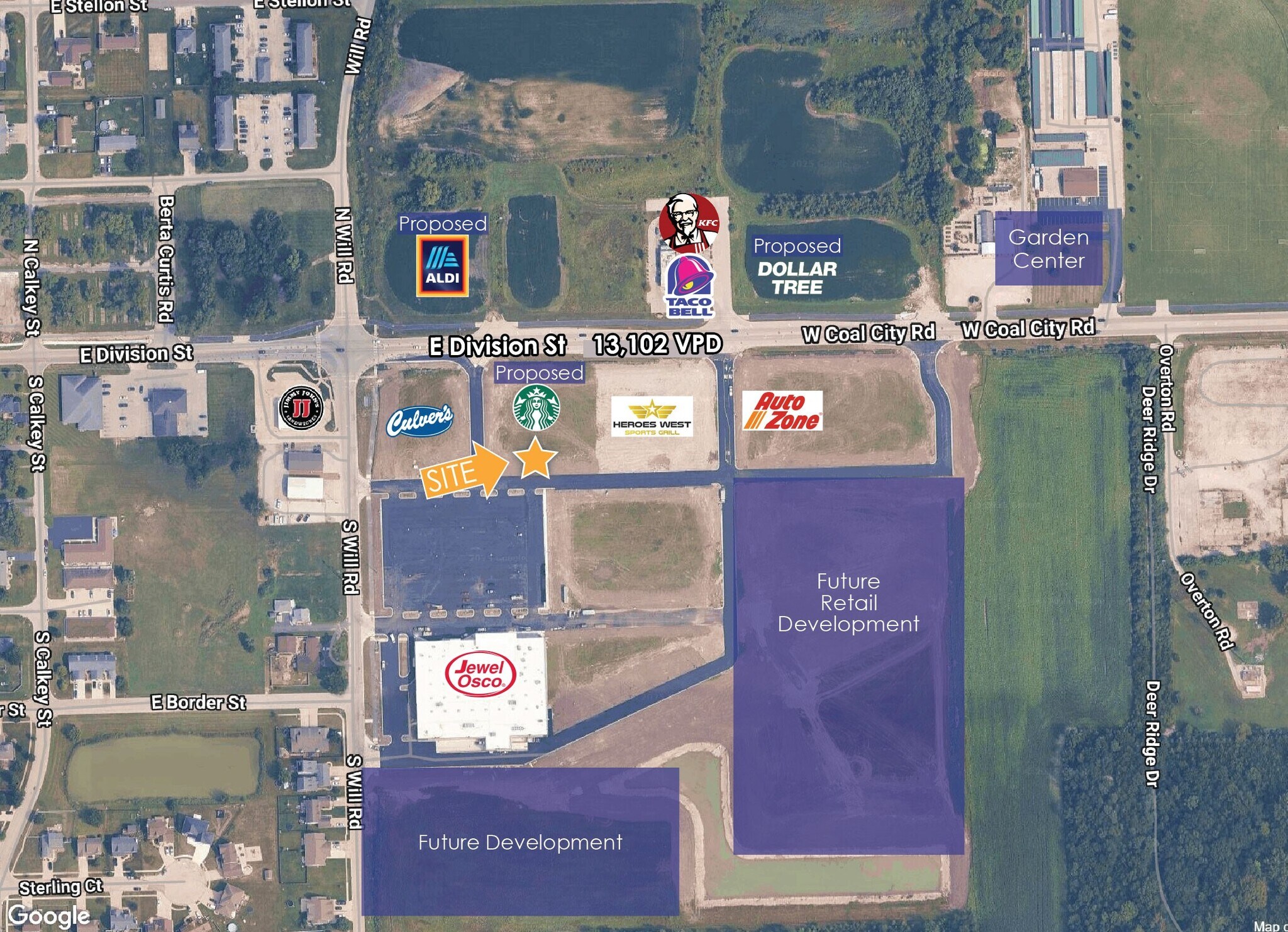 2707 E Division St, Diamond, IL for lease Building Photo- Image 1 of 2