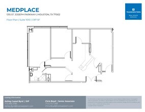 1315 St Joseph Pky, Houston, TX for lease Floor Plan- Image 1 of 3