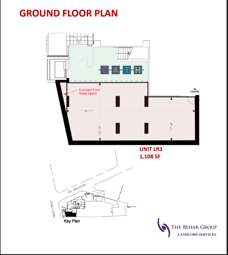 1 The Esplanade, Toronto, ON for lease Floor Plan- Image 1 of 1