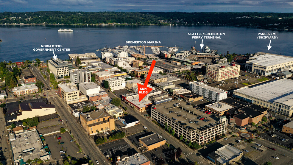 545 5th St, Bremerton, WA for lease - Aerial - Image 2 of 6