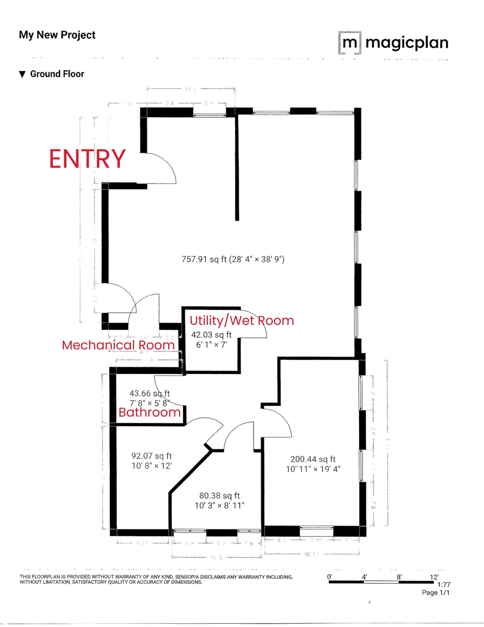 9125 Marshall Rd, Cranberry, PA à louer Plan de site- Image 1 de 8