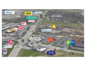 2853-2865 E Harbor Rd, Port Clinton, OH - AÉRIEN  Vue de la carte