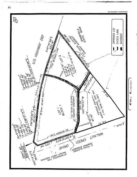 990 N Walnut Creek Dr, Mansfield, TX à vendre - Plan cadastral - Image 3 de 3