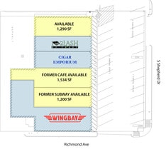 3514-3520 S Shepherd Dr, Houston, TX for lease Site Plan- Image 1 of 1