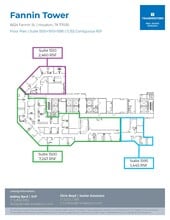 6624 Fannin St, Houston, TX à louer Plan d’étage- Image 1 de 1