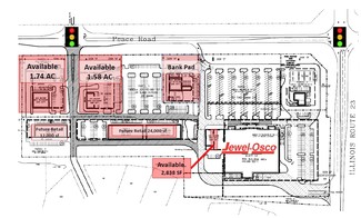 Plus de détails pour W Peace Rd, Sycamore, IL - Terrain à louer