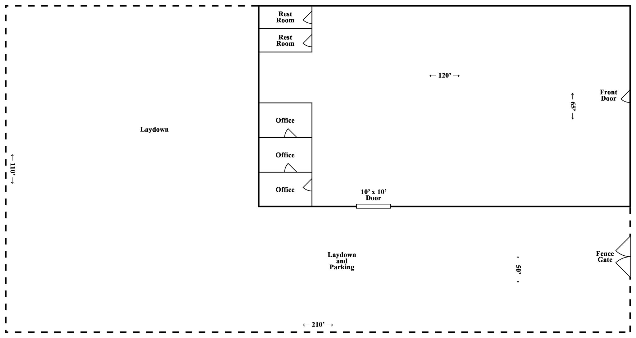 3071 Broadway, Macon-Bibb, GA à vendre Plan d’étage- Image 1 de 1