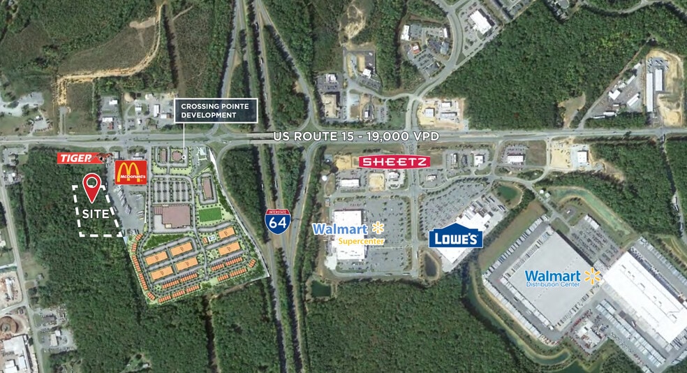 US Route 250 Rt, Zion Crossroads, VA for sale - Primary Photo - Image 1 of 1