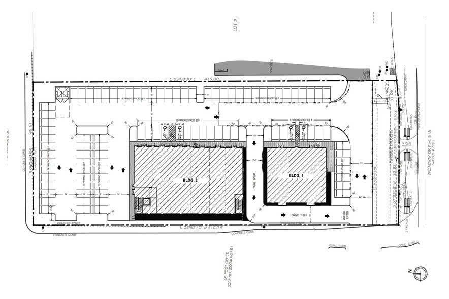 8535 Broadway St, Pearland, TX for lease - Site Plan - Image 3 of 8