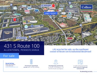 More details for 431 S Pennsylvania 100, Allentown, PA - Land for Sale