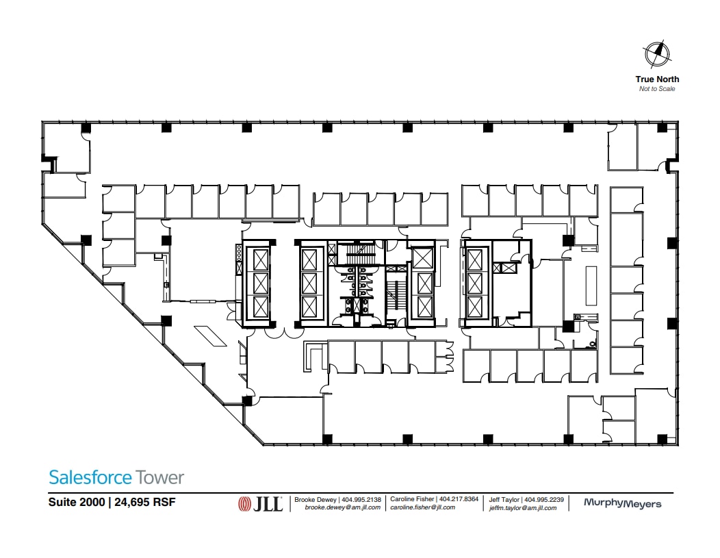 950 E Paces Ferry Rd NE, Atlanta, GA à louer Plan d’étage- Image 1 de 1