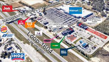 6826 NE Loop 1604 Fwy, San Antonio, TX for lease Map- Image 1 of 4