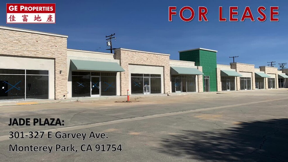 301-327 E Garvey Ave, Monterey Park, CA à louer - Vid o sur l inscription commerciale - Image 2 de 2