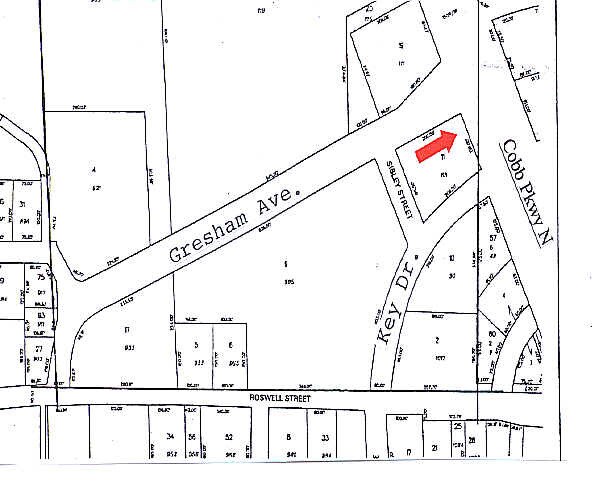 63 Cobb Pky, Marietta, GA à louer - Plan cadastral - Image 2 de 2
