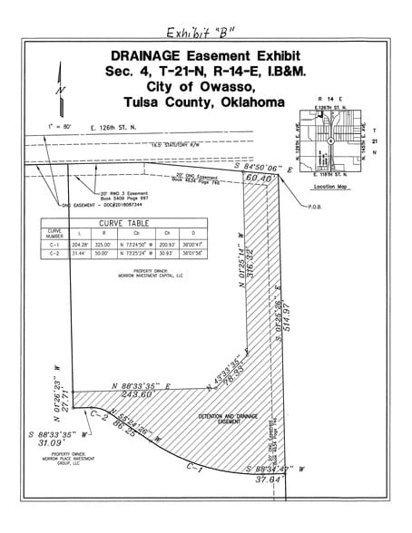 SWC 126th Street N & Hwy 169, Owasso, OK à vendre - Plan de site - Image 2 de 2
