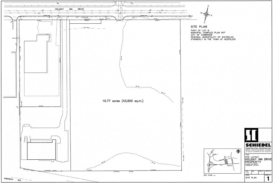310 Holiday Inn Dr, Cambridge, ON à vendre - Plan de site - Image 1 de 1