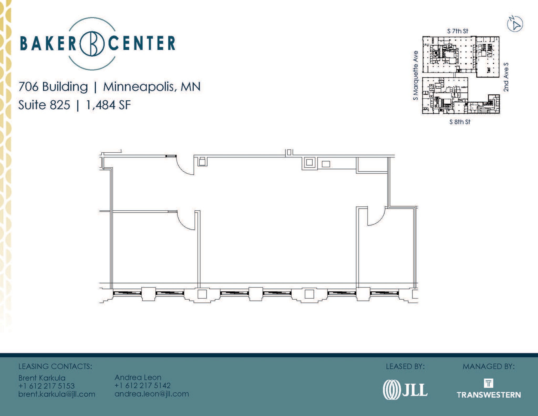 733 Marquette Ave, Minneapolis, MN for lease Floor Plan- Image 1 of 1