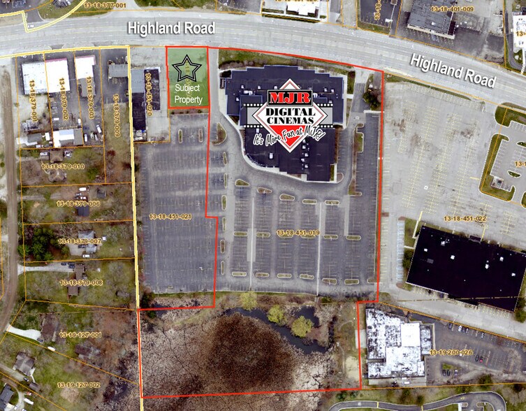 7559-7561 Highland Rd, Waterford, MI à vendre - Aérien - Image 3 de 6