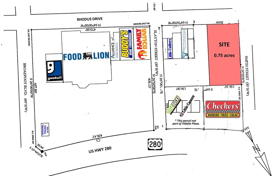 1101 E 1st St, Vidalia, GA à louer - Photo du bâtiment - Image 2 de 2