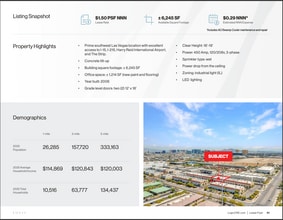 5148 W Patrick Ln, Las Vegas, NV for lease Interior Photo- Image 2 of 6