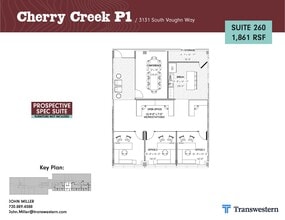 3131 S Vaughn Way, Aurora, CO for lease Floor Plan- Image 1 of 2