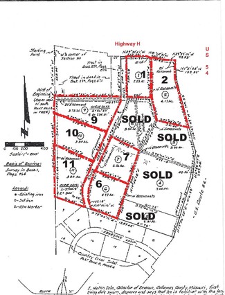 Plus de détails pour King Carter Dr & Hwy H, Fulton, MO - Terrain à vendre