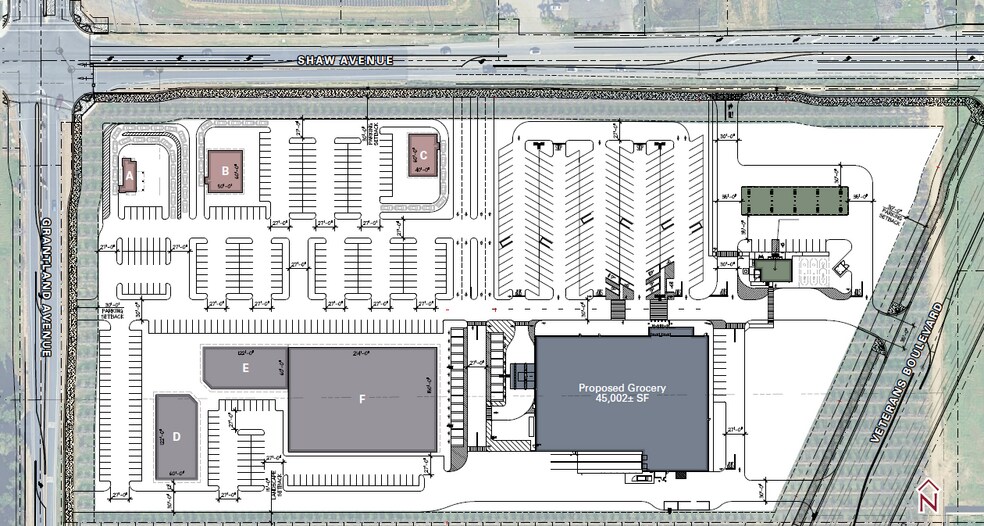 Shaw Ave, Fresno, CA à louer - Photo du bâtiment - Image 2 de 3