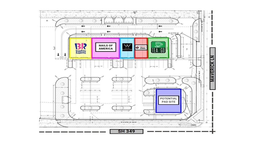 6900 N State Highway 349, Midland, TX à louer - Plan de site - Image 2 de 4