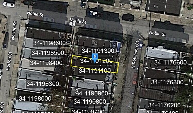 426 N Robinson St, Philadelphia, PA à vendre - Plan cadastral - Image 1 de 1