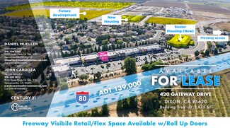 Plus de détails pour 400-450 Gateway Dr, Dixon, CA - Commerce de détail à louer
