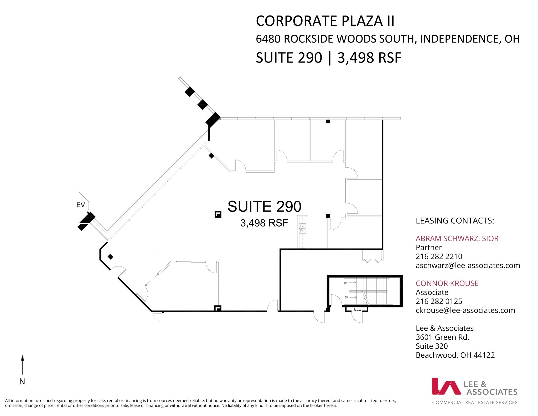 6480 Rockside Woods Blvd, Independence, OH à louer Plan de site- Image 1 de 1