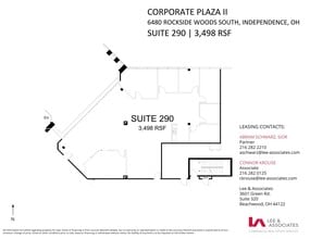 6480 Rockside Woods Blvd, Independence, OH à louer Plan de site- Image 1 de 1