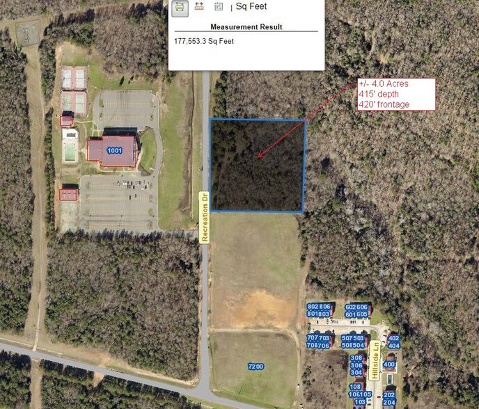 Recreation Drive and Industrial Drive, Minden, LA for sale - Aerial - Image 1 of 1