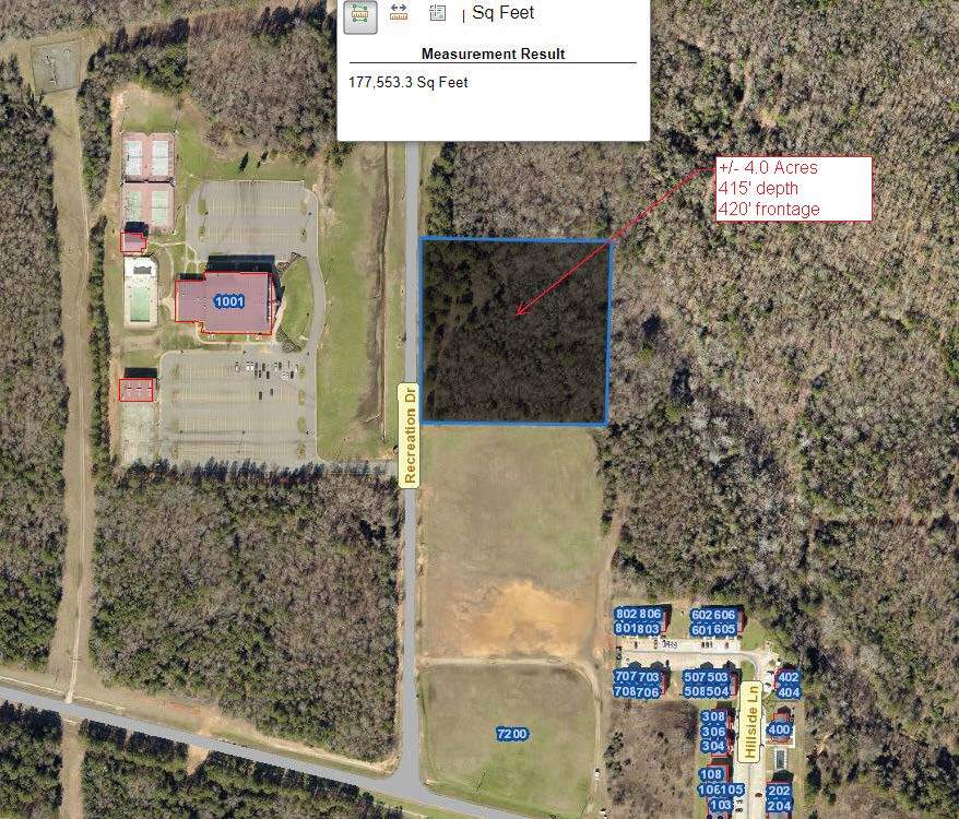 Recreation Drive and Industrial Drive, Minden, LA for sale Aerial- Image 1 of 2