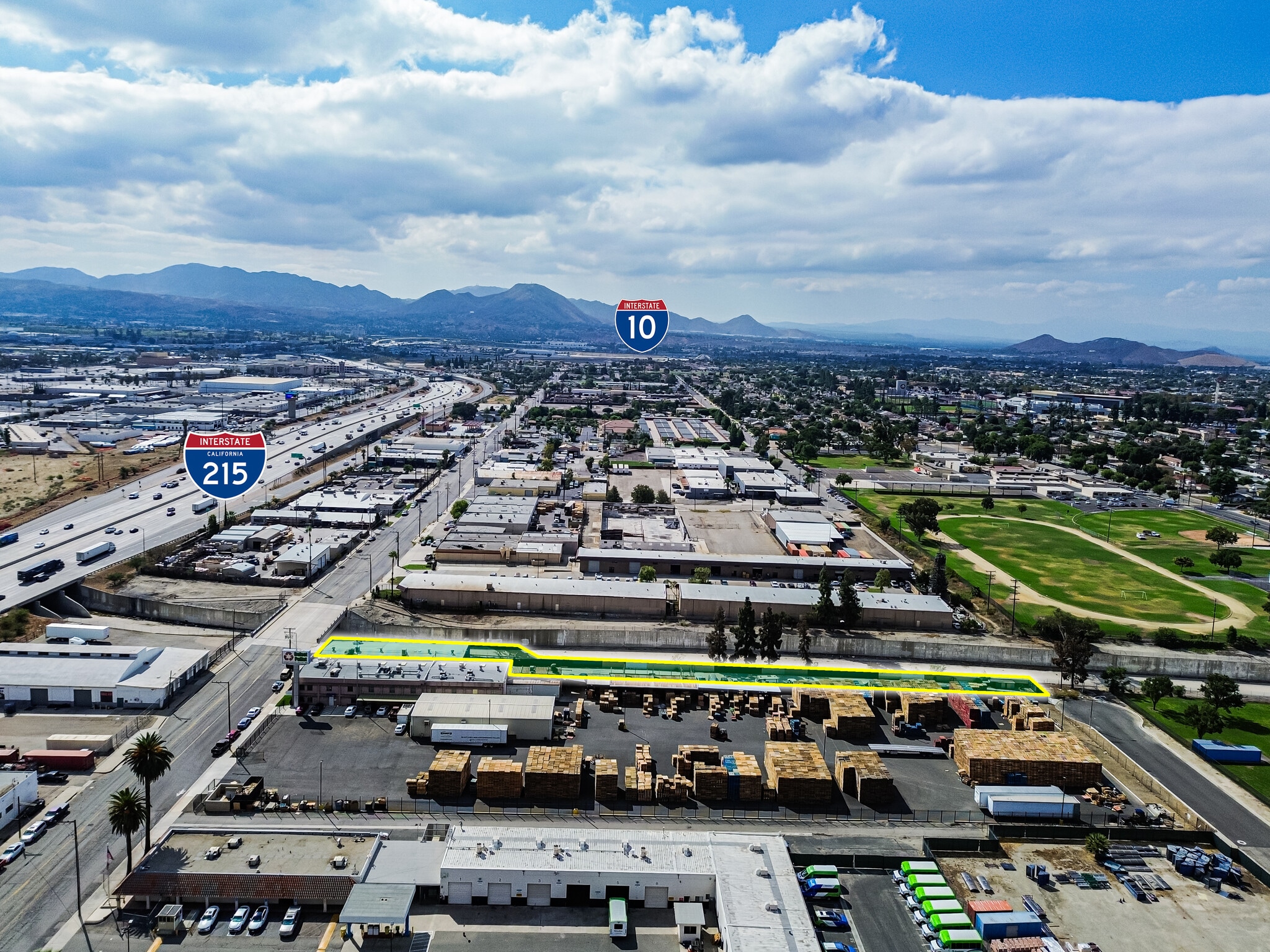 280 S I St, San Bernardino, CA for lease Aerial- Image 1 of 22