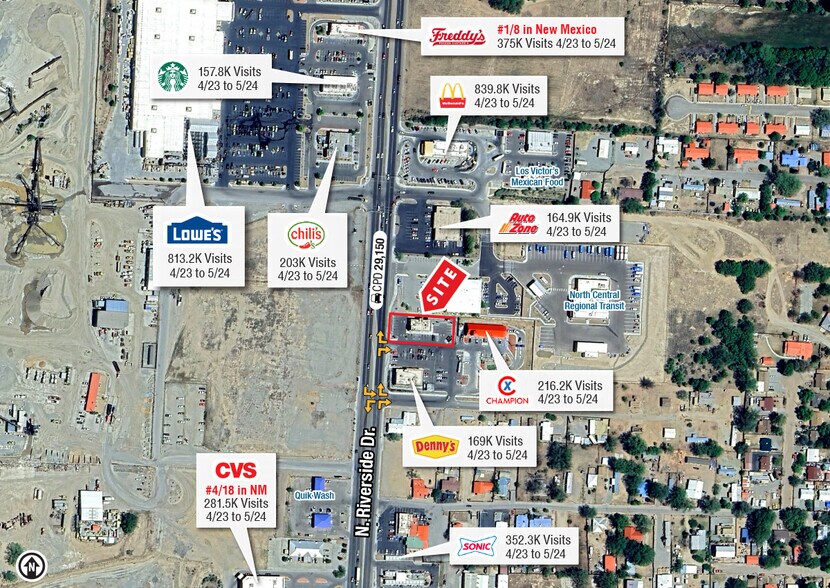 1321 N Riverside Dr, Espanola, NM à louer - Photo du bâtiment - Image 3 de 3