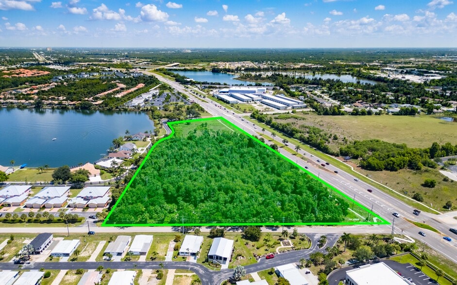 US 41 & Harborage Drive to Park Rd, Fort Myers, FL for sale - Aerial - Image 3 of 8