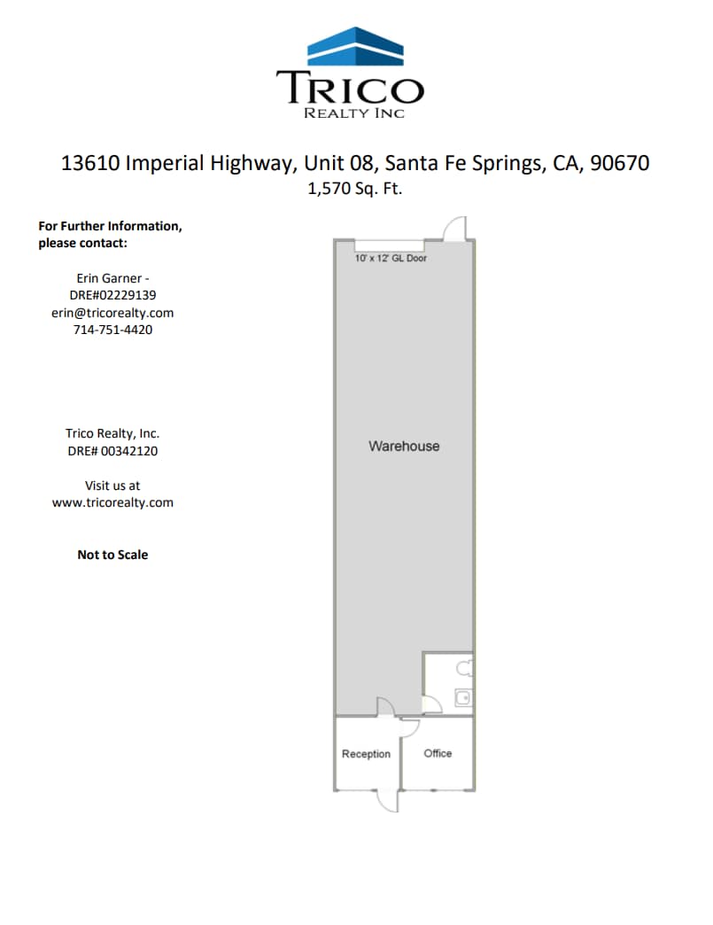 13600-13640 Imperial Hwy, Santa Fe Springs, CA for lease Floor Plan- Image 1 of 1