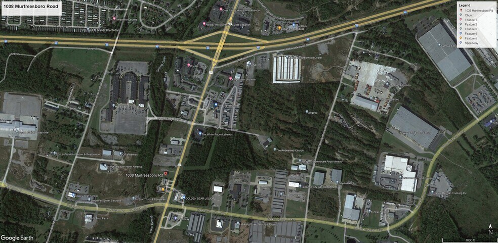 1038 Murfreesboro Rd, Lebanon, TN à louer - Photo du bâtiment - Image 3 de 7