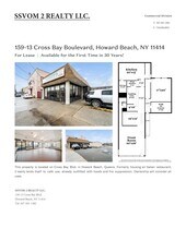15913 Crossbay Blvd, Howard Beach, NY for lease Site Plan- Image 1 of 1