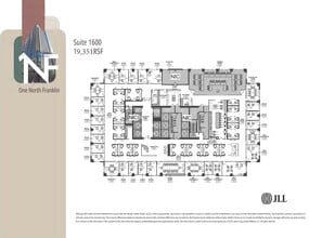 1 N Franklin St, Chicago, IL à louer Plan d’étage- Image 1 de 13
